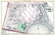 Plate A, Providence 1875 Vol 1 Wards 1 - 2 - 3  East Providence